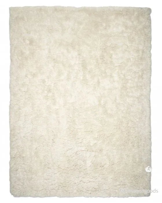 Måttanpassad Matta Cloudy Naturvit