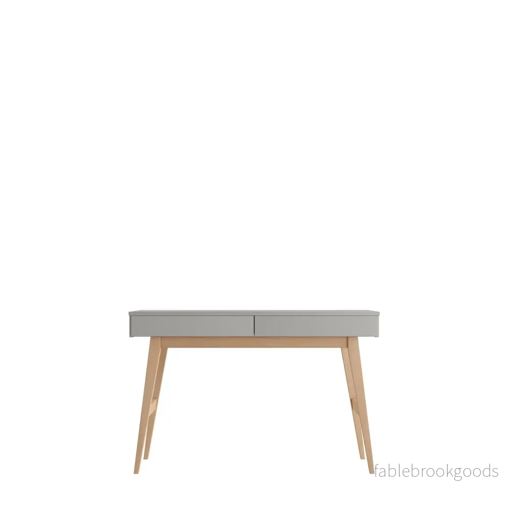 Sara high desk + 2 drawer, Grey color - Bild 2