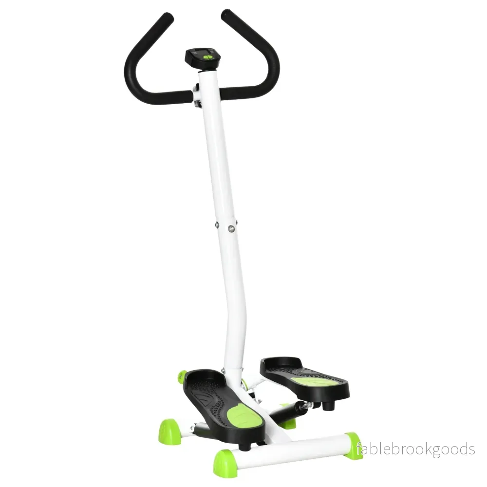 Stepper med LCD, Handtag – Stål, Stöder 100 kg
