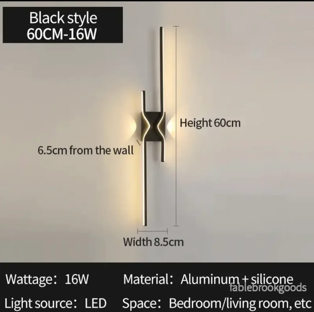 Minimalist Wall Lamp for Living Room and Study - Bild 2