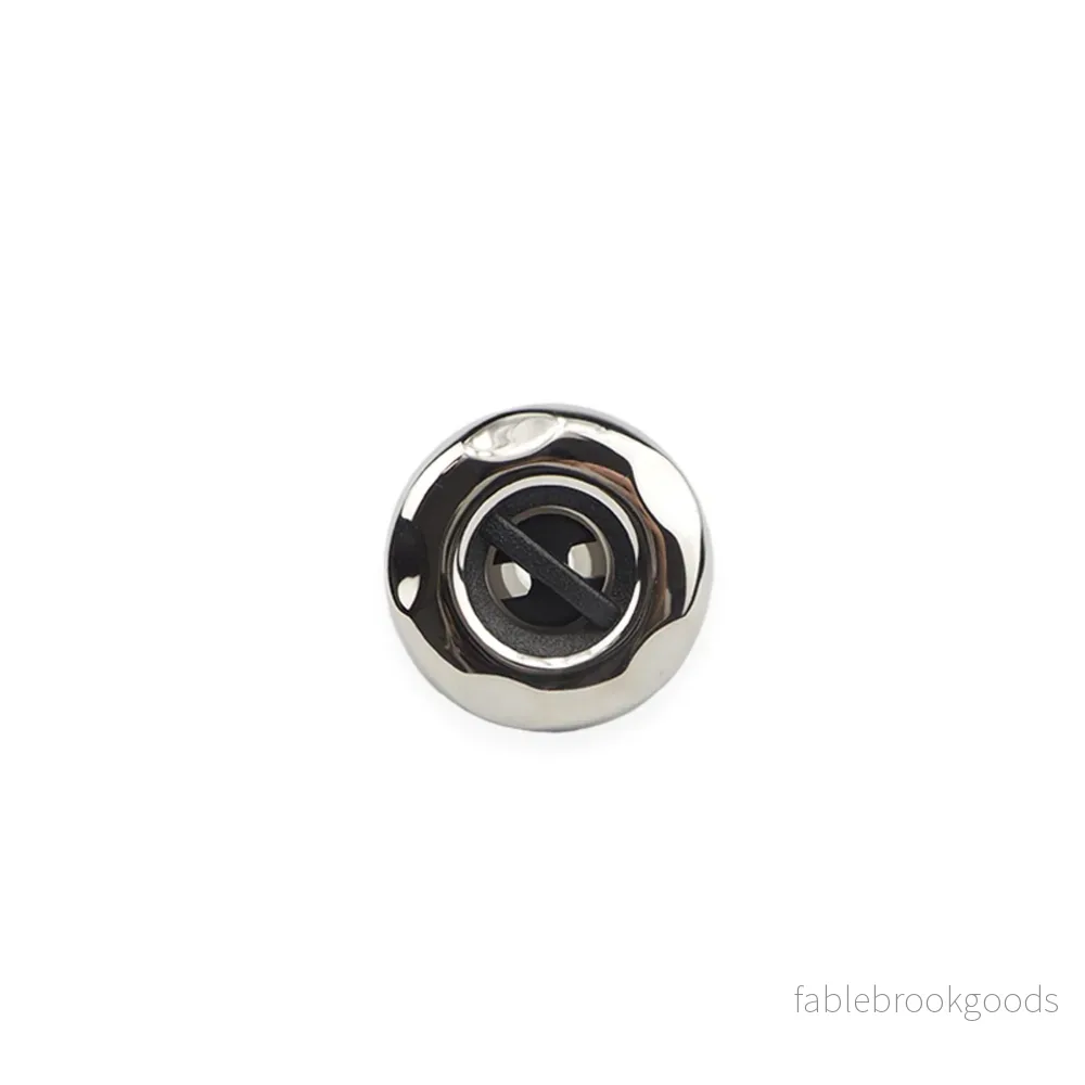 Jetmunstycke Roterande 50mm / 2" Krom/Svart