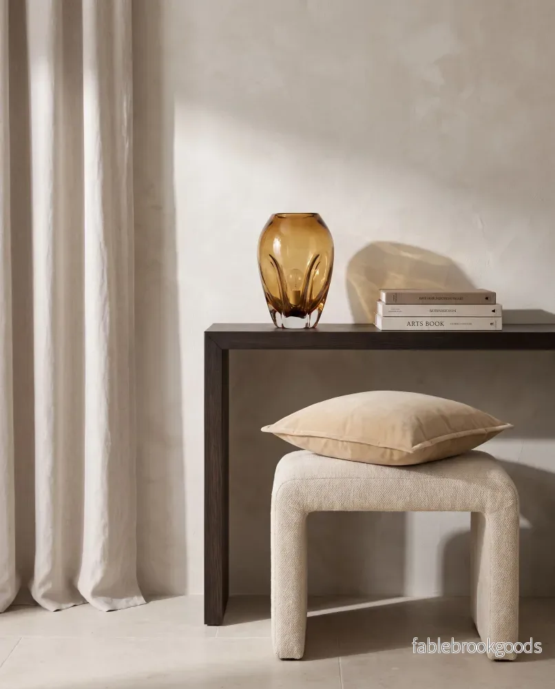 Kuddfodral Classic Velvet Sand - Bild 3