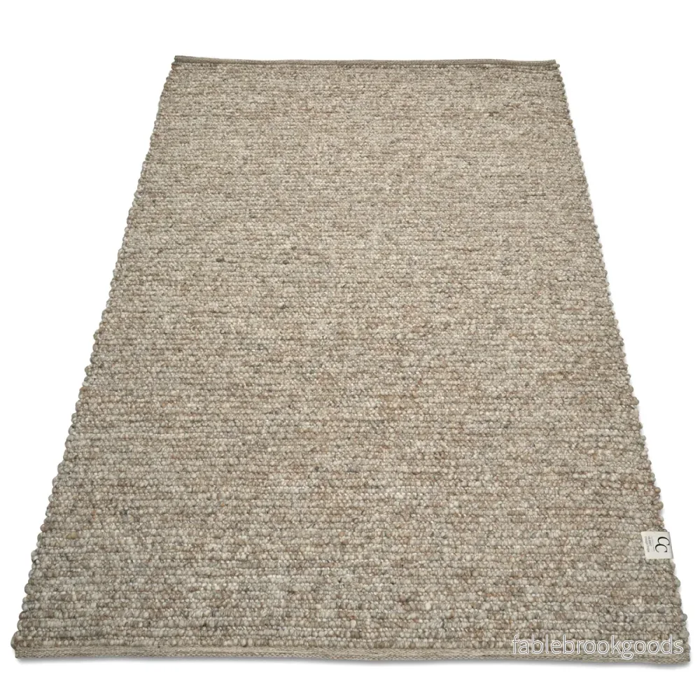 Måttanpassad Matta Verbier Beige Melange