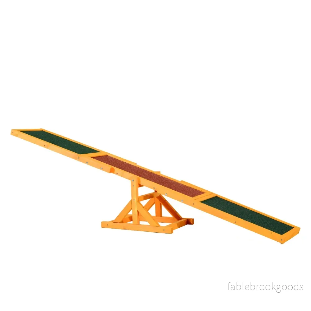 Dog Agility Rocker Toy – 180 x 30 x 30 cm, Utomhusträning