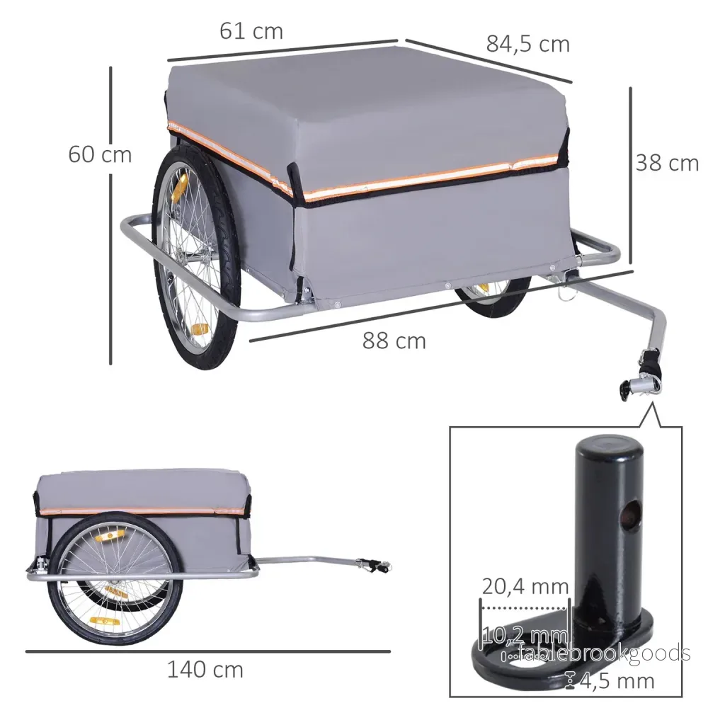 Cykellastvagn – hållbar design som är lätt att fästa - Bild 3