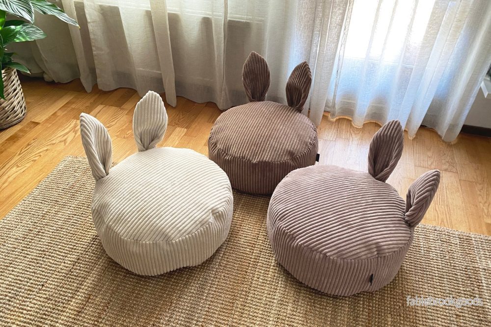 BUNNIE Pouf Bean Bag, Corduroy - Bild 3