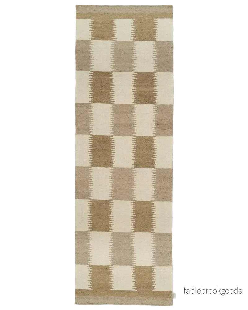 Gångmatta Tagel Beige