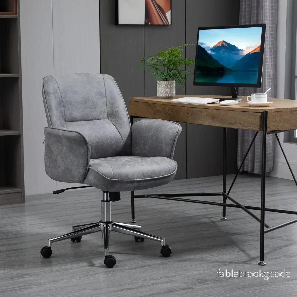 Ergonomisk kontorsstol – 360° vridbar, justerbar höjd - Bild 2