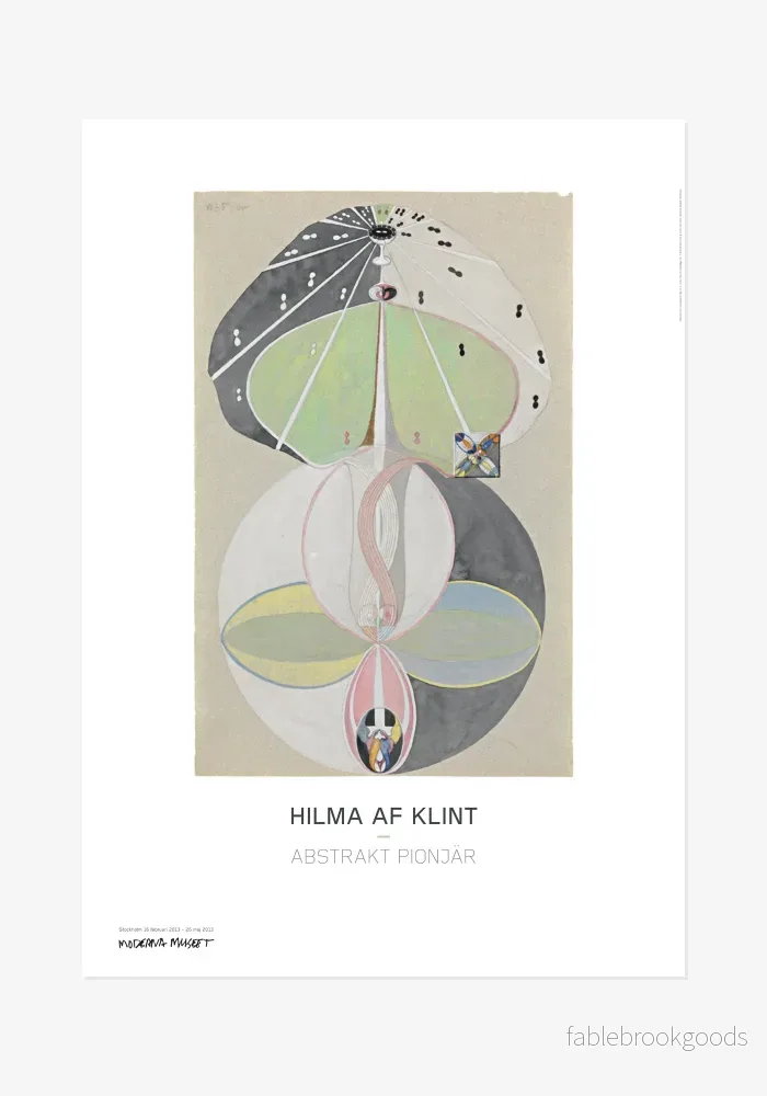Poster: Hilma af Klint, Kunskapens träd, Nr 5 Poster: Hilma af Klint, Kunskapens träd, Nr 5