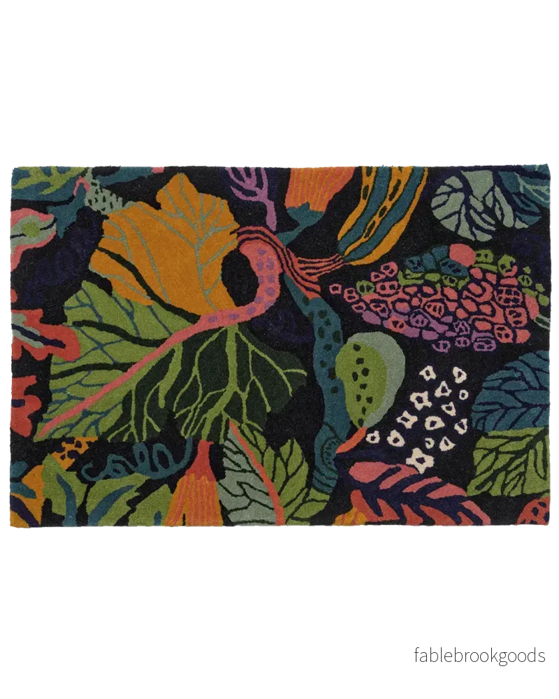 Dörrmatta Heritage Garden Black/Multi Dörrmatta Heritage Garden Black/Multi