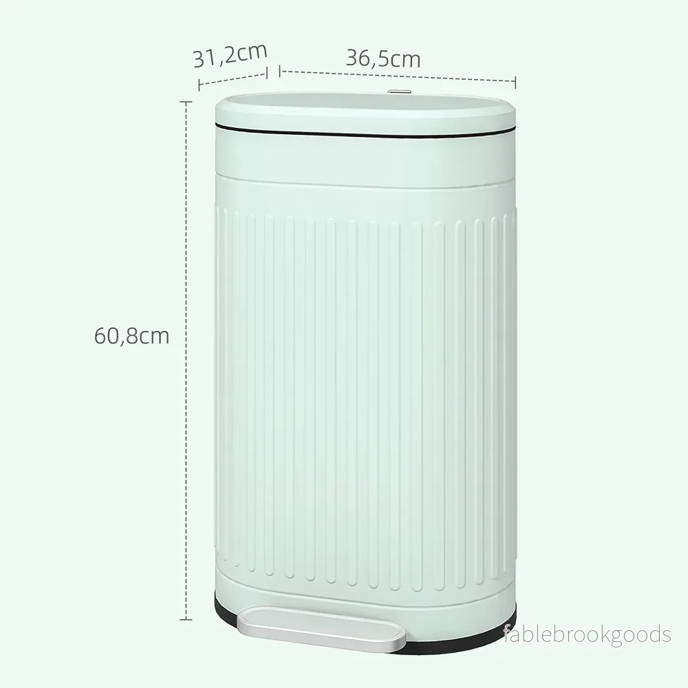 30L pedalhink i metall, mjukstängande, avtagbar innerhink - Bild 3