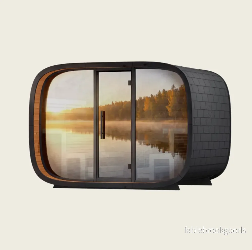 Leil® Saunas Round Cube Single Leil® Saunas Round Cube Single