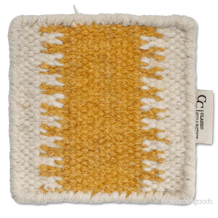 Mattprov Stripes Off-white/Gul