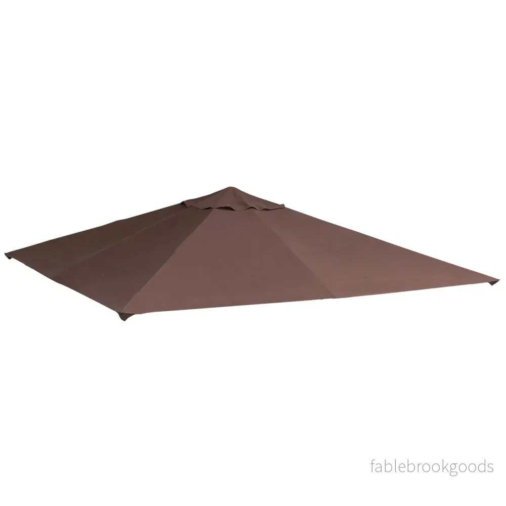 Gazebo Ersättningsskydd, Solskydd, 2,93×2,93M, Kaffe Gazebo Ersättningsskydd, Solskydd, 2,93×2,93M, Kaffe