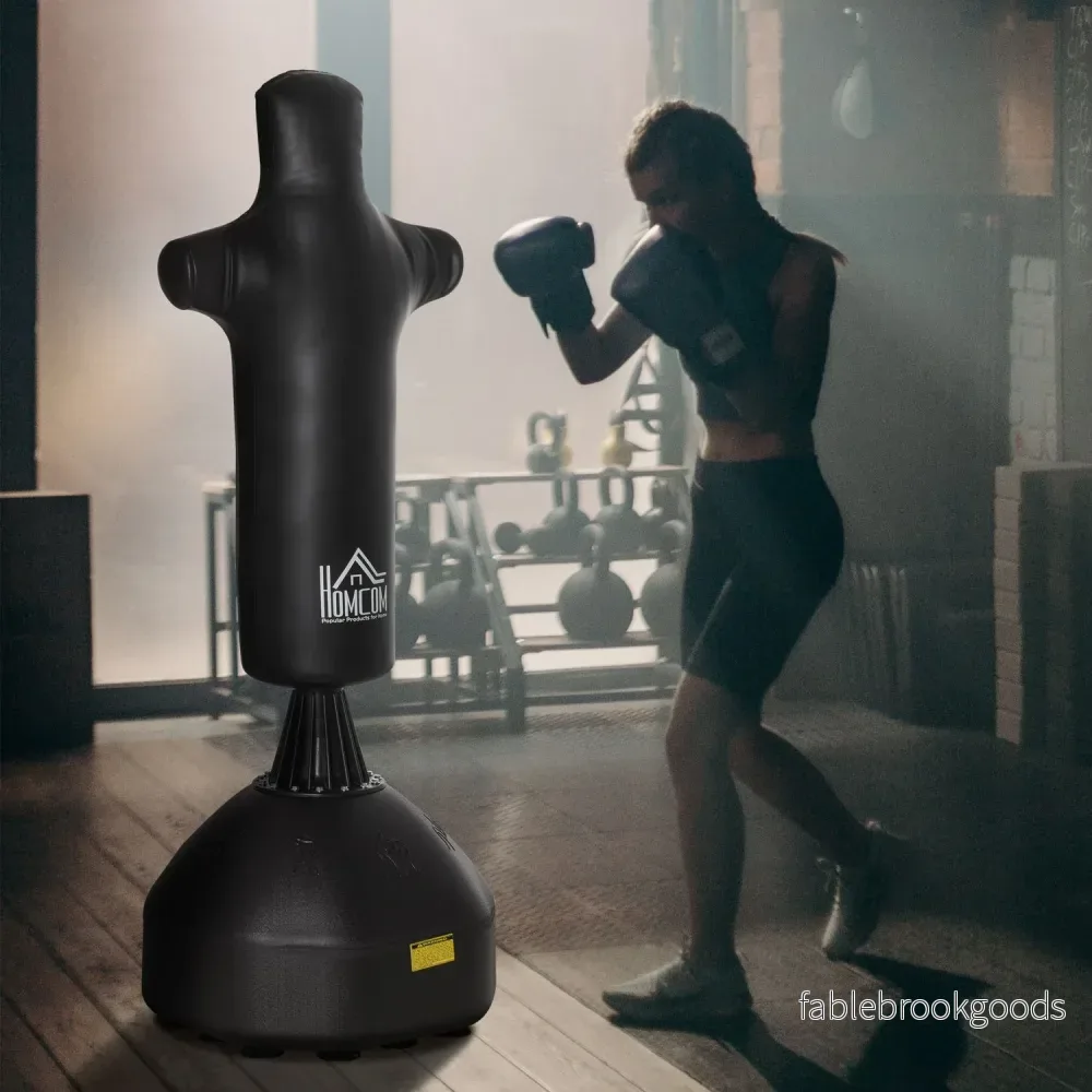 180 cm Heavy Duty stående boxningspåse – svart - Bild 2