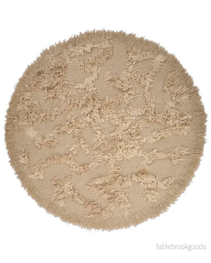 Matta Rio Beige Rund Matta Rio Beige Rund