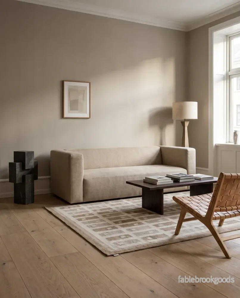 Matta Fyrbo Beige - Bild 3