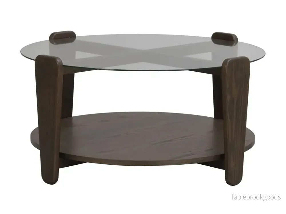 Arran – Soffbord Brun 93×93 cm