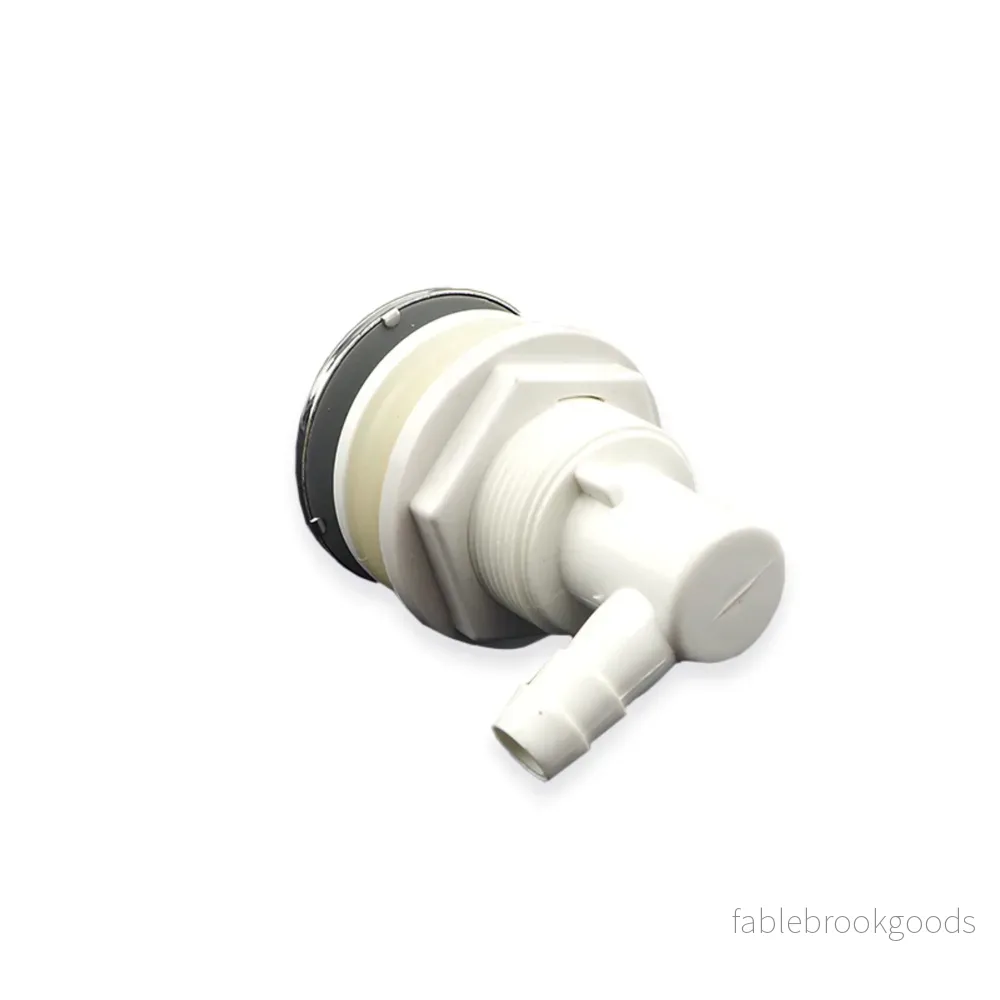 Jetmunstycke Luft 44mm / 1,73" Krom - Bild 2