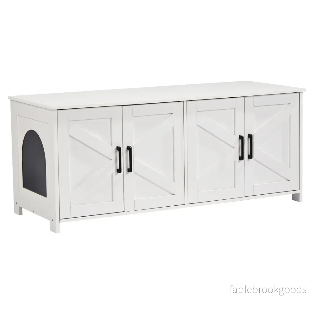 Skåp för kattlåda - 119 cm