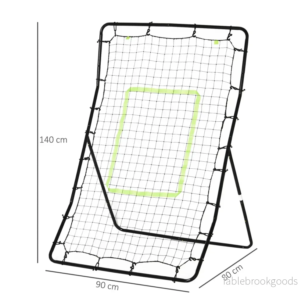 Football Rebound Wall – Stål & PE, 75x126cm träningshjälp - Bild 3