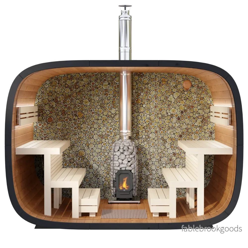 Leil® Saunas Round Cube Single - Bild 3