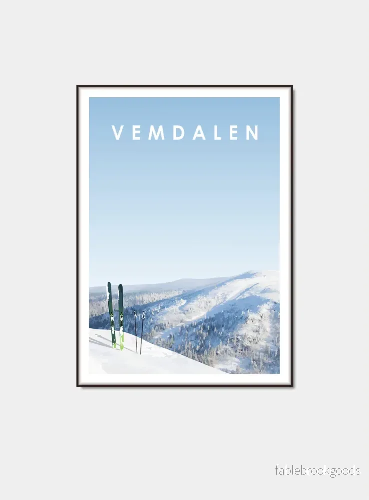 Vemdalen poster Vemdalen poster