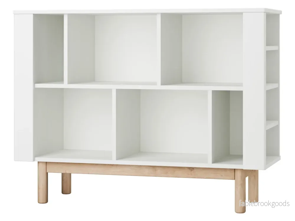 Maria Bookcase low, White color - Bild 3
