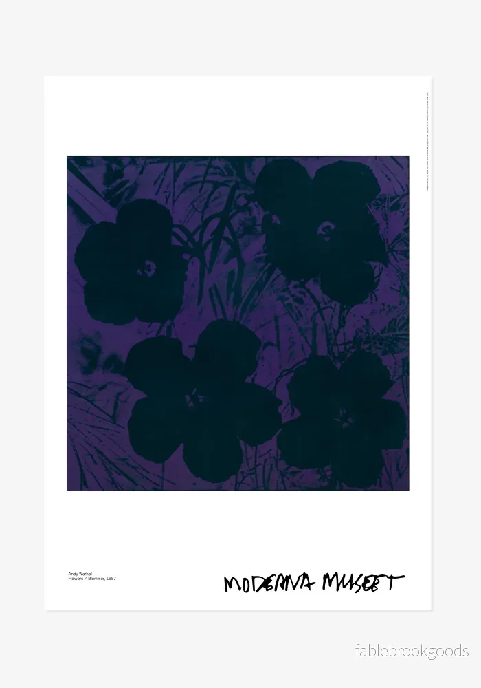 Poster, Andy Warhol, Blommor Poster, Andy Warhol, Blommor