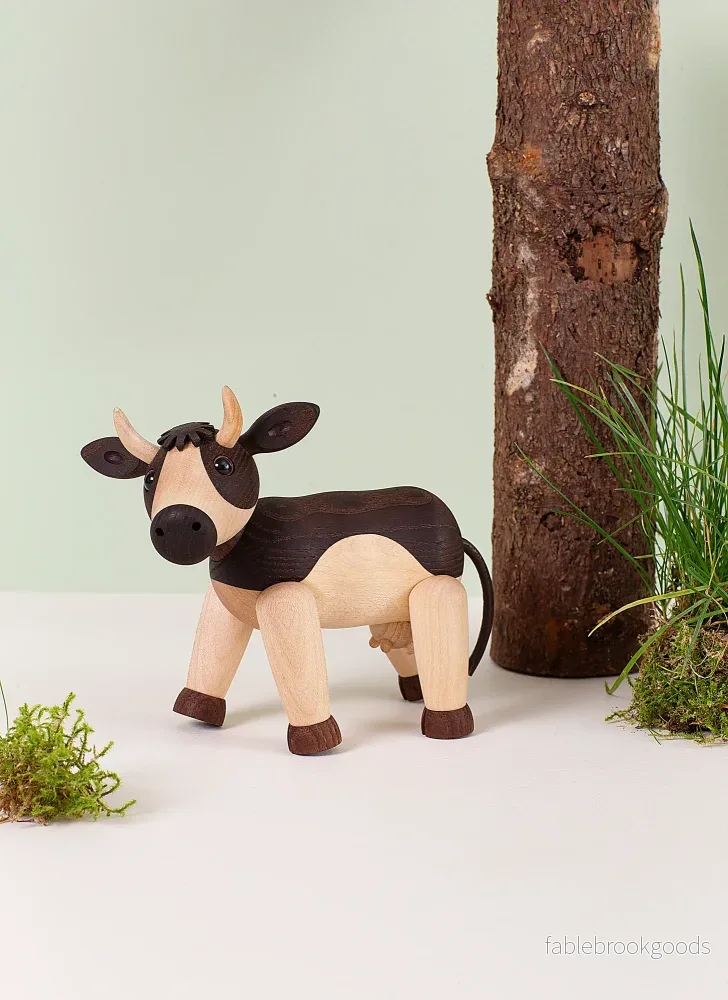 Daisy Ko – Träfigur Dekoration 13cm Lönn - Bild 2