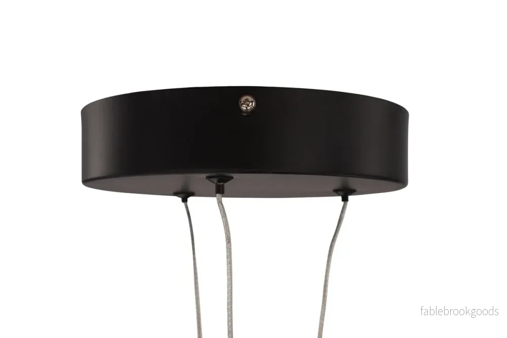 Rödäng x Josefin Lustig Taklampa Svart Ø100 cm LED | Vind - Bild 3