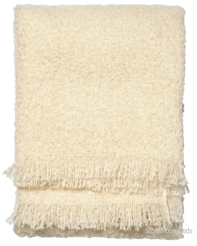 Pläd Bouclé Cream Pläd Bouclé Cream