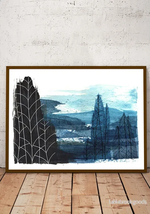 Poster, Jenny Wallmark, Winterlight Poster, Jenny Wallmark, Winterlight