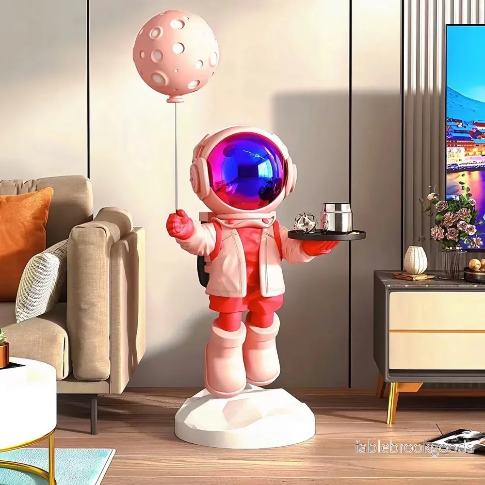 Astronaut Balloon Lamp with Decorative LED Light - Bild 2