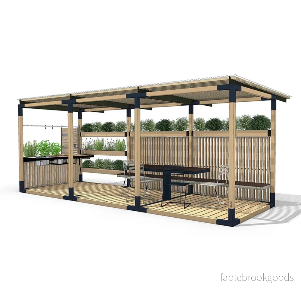 Utekök Set Family Kitchen med Matplats Utekök Set Family Kitchen med Matplats