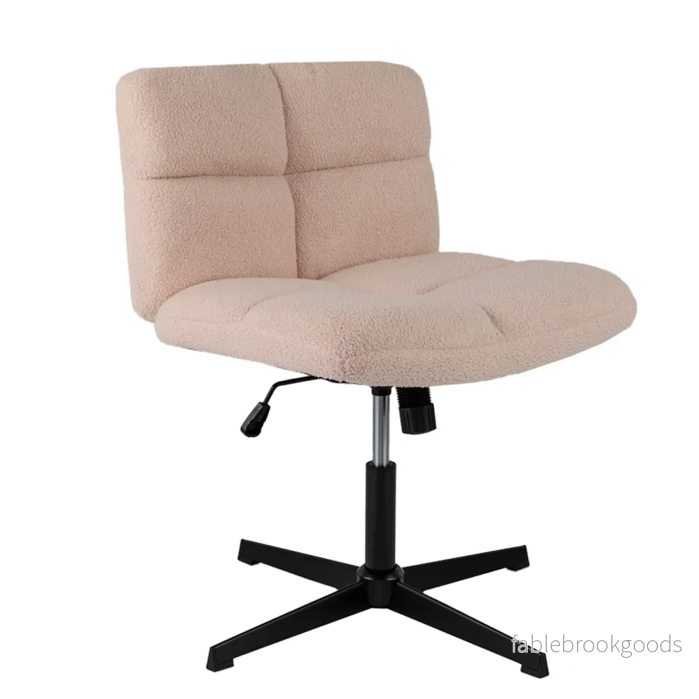 Schneidersitz – Stol utan armstöd med bred sits – Rosa