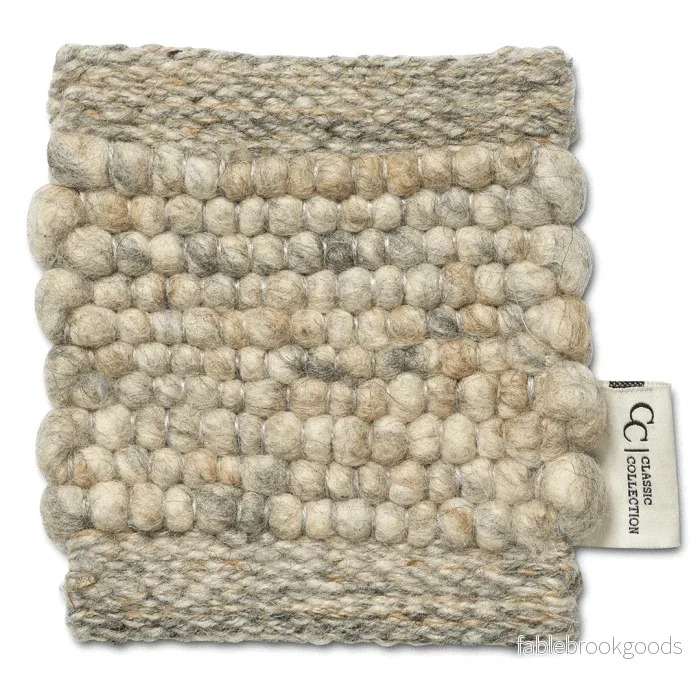 Måttanpassad Matta Merino Natural Grå