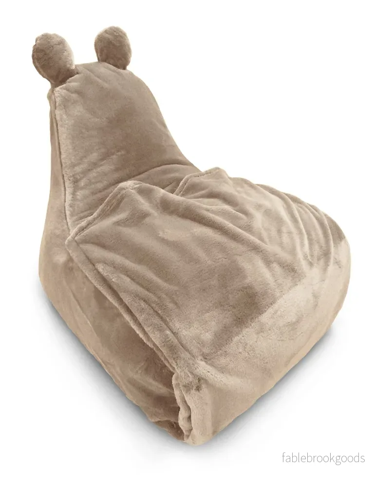TEDDIE L Bean Bag, Fur