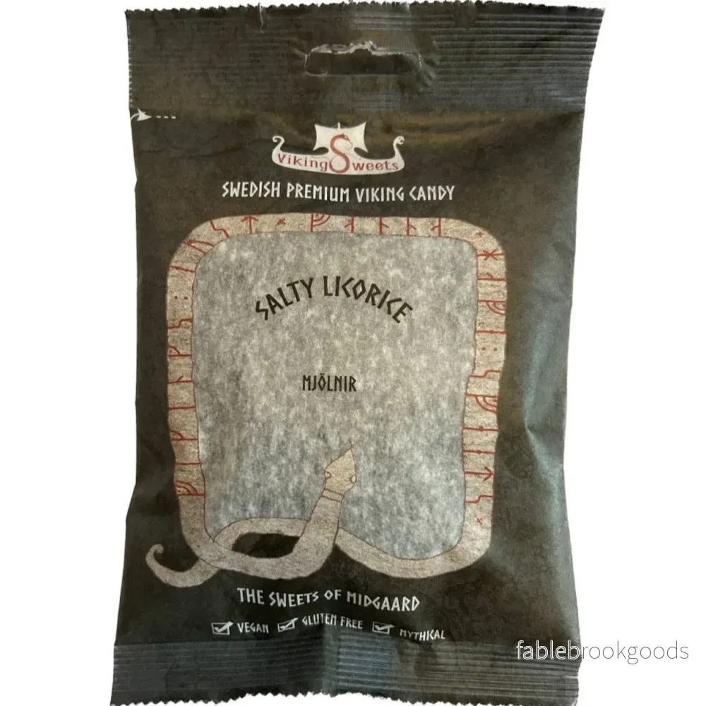 Salty Licorice Mjölnir 120g Salty Licorice Mjölnir 120g
