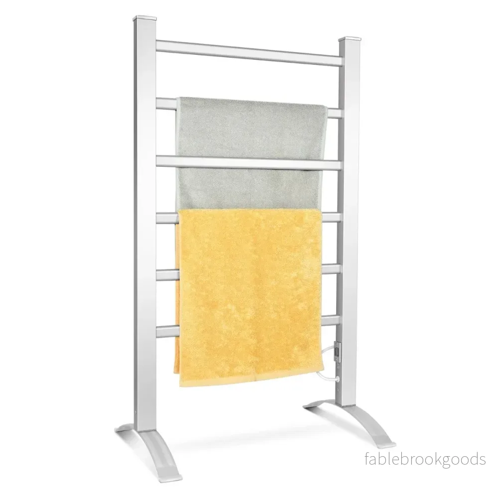 Handdukstork – Multifunktionell elektrisk med bars – 6 – Silver