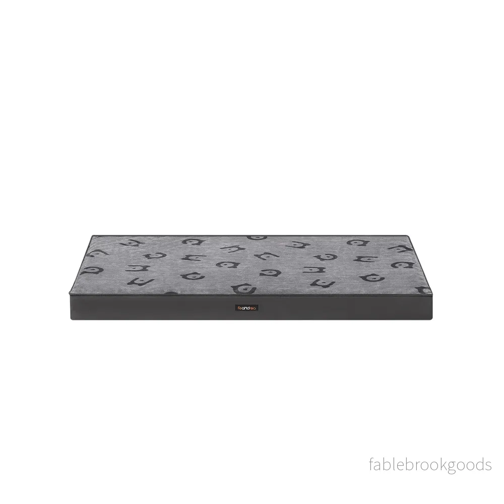 Ortopedisk hundsäng – XXL Comfort – Flanell – Dove Grey Ortopedisk hundsäng – XXL Comfort – Flanell – Dove Grey