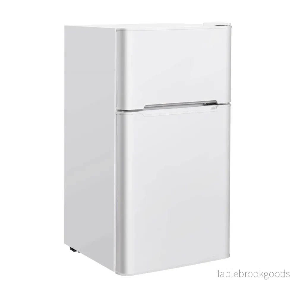 90L – Minikyl Separat frysfack Kompakt Kylskåp – 48,5 x 49,5 x 86 cm – Vit - Bild 2