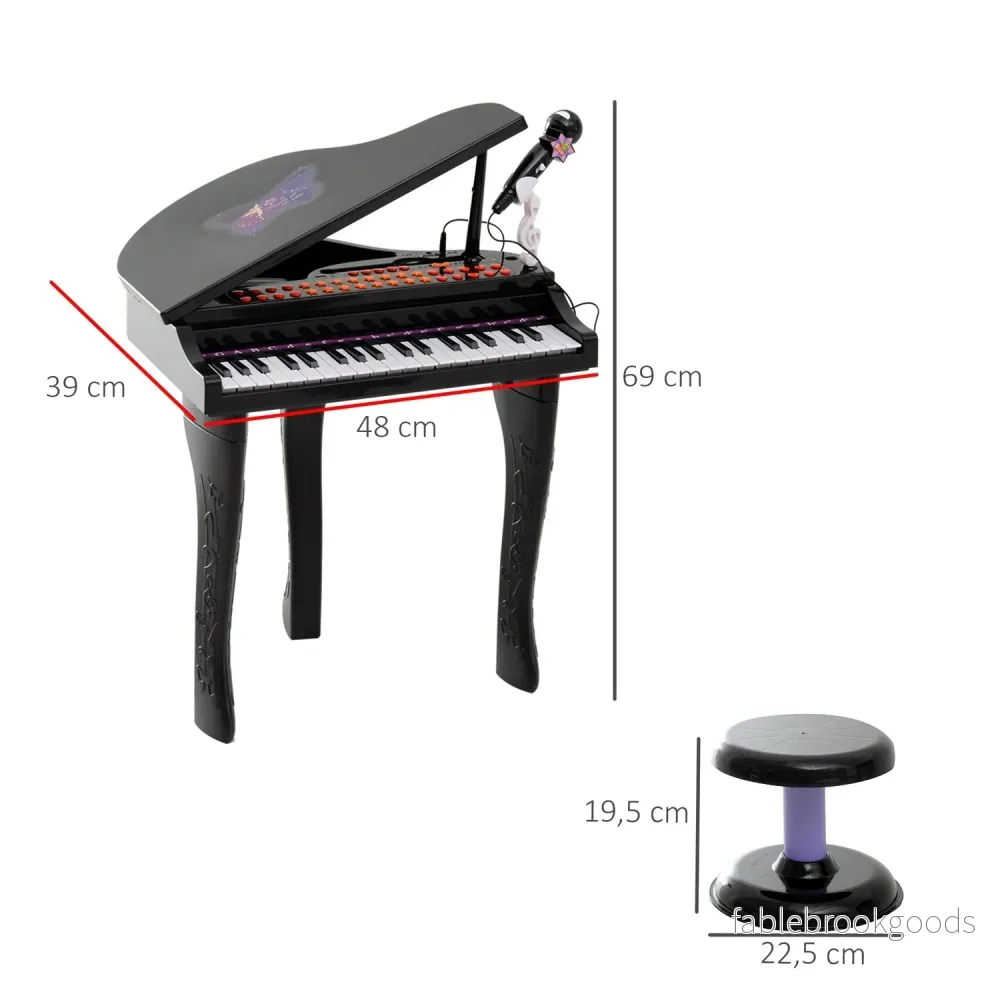 Musikalisk barnpall – svart, hållbar och bekväm - Bild 3