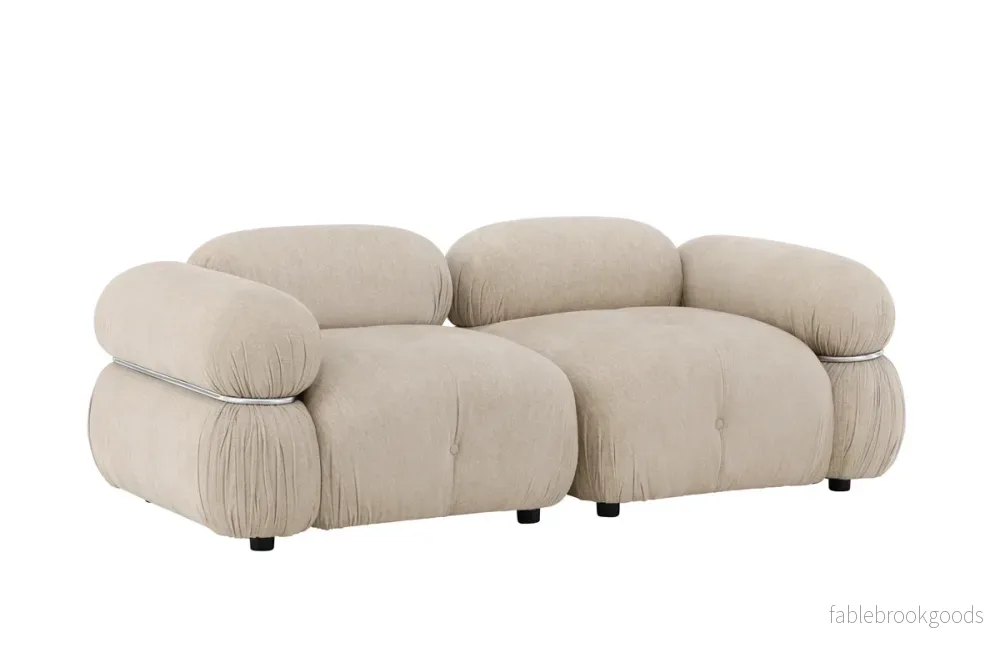 Mika Soffmodul Beige 2 sits | Venture home - Bild 3