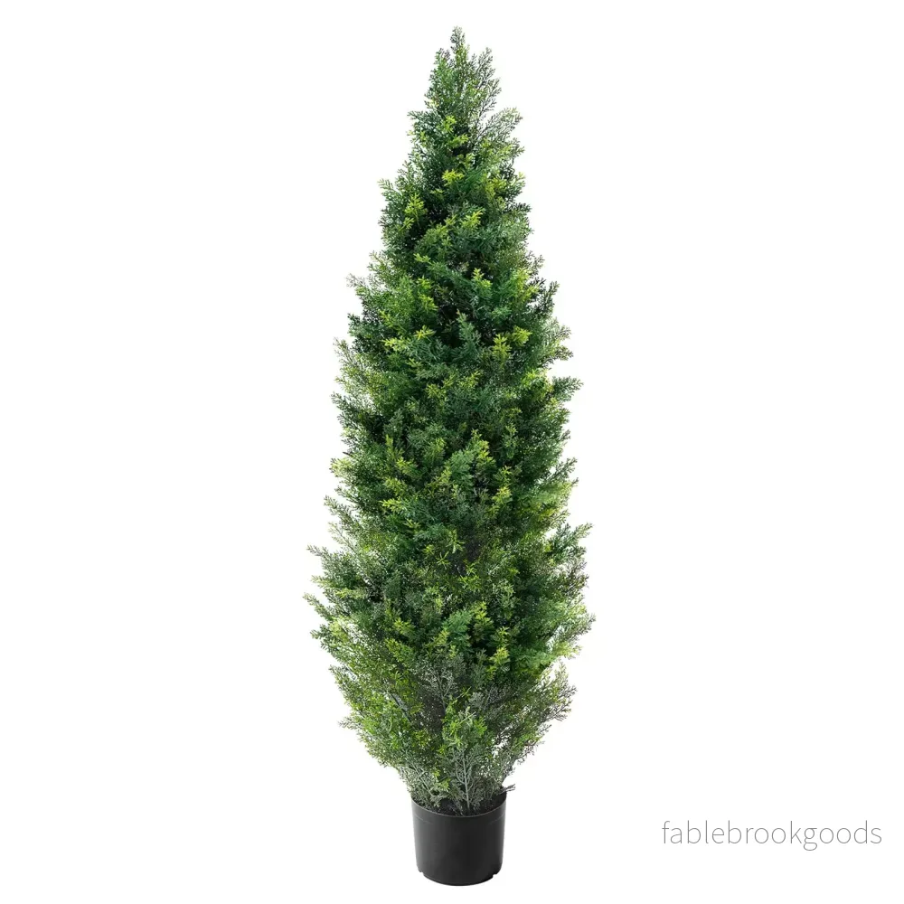 Konstgjord växt Cederträd 122 cm - 2-pack - Bild 2