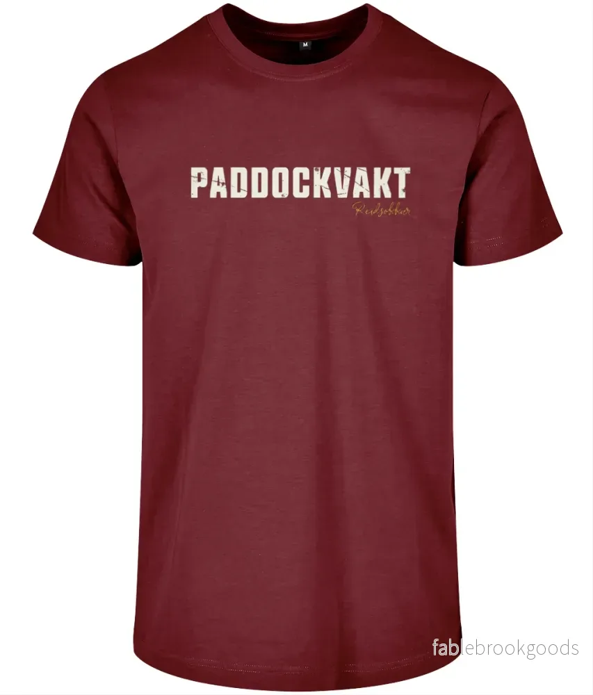 T-shirt Unisex "Paddockvakt"