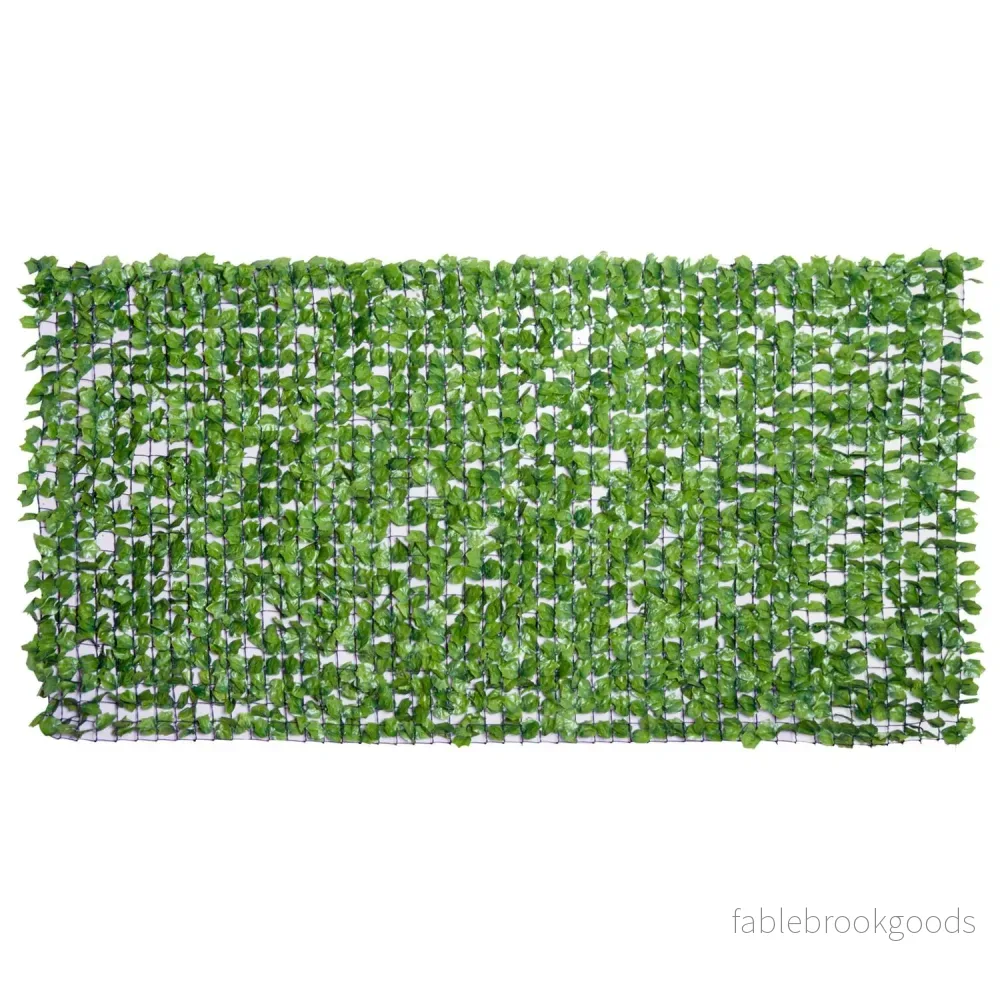 Konstgjord häck, Sekretessskärm 300x150 cm – Ljusgrön