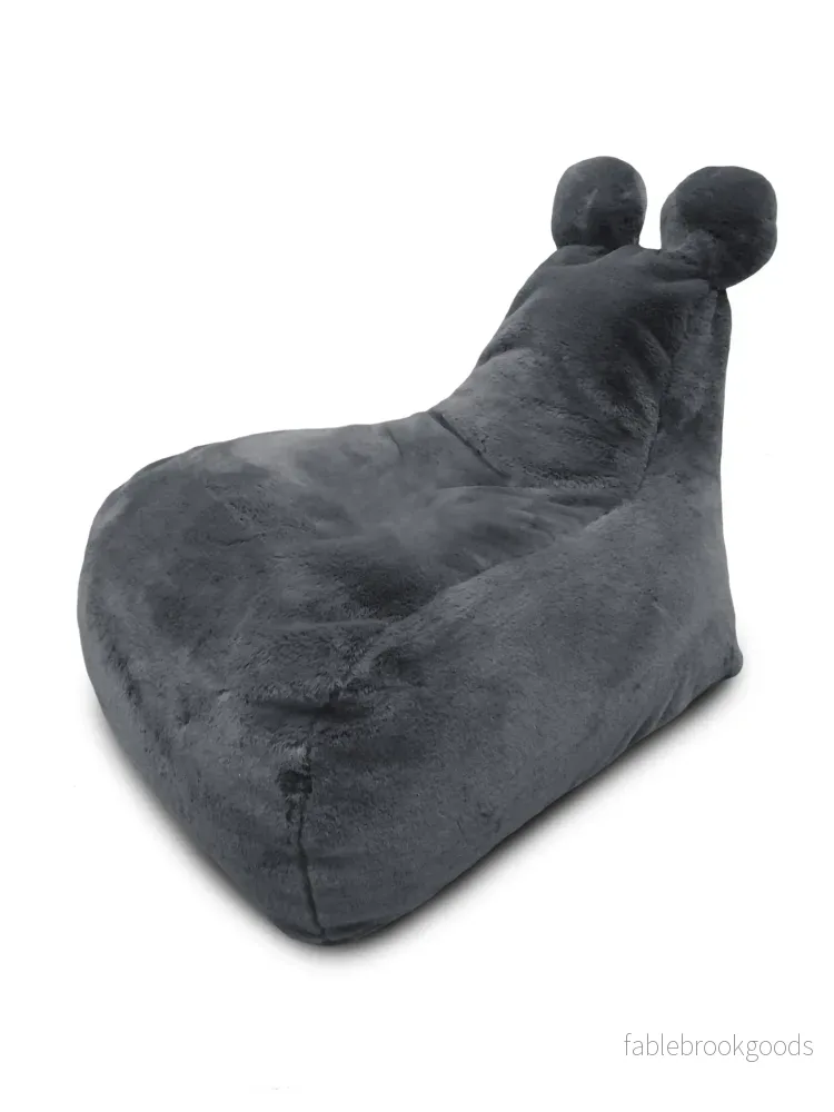 TEDDIE S Bean Bag, Fur