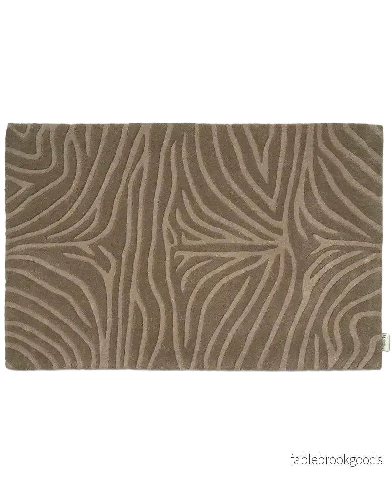 Dörrmatta Zebra Mocca