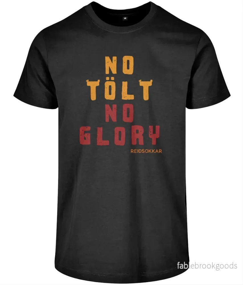 T-shirt Unisex ”No Tölt No Glory” T-shirt Unisex ”No Tölt No Glory”